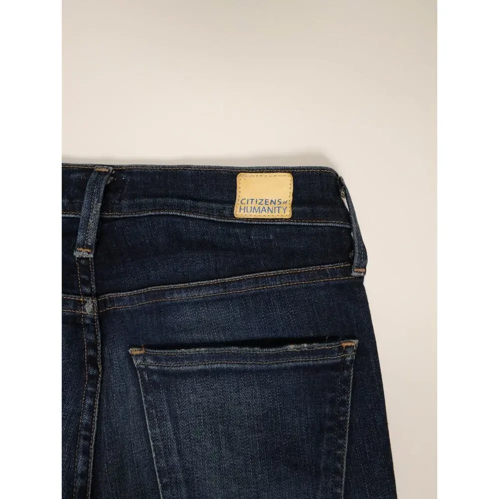 Citizens of Humanity Rocket High Rise Skinny Jeans Classic Dark Wash Size 24